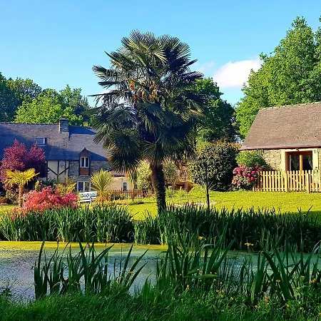 Le Vieux Moulin - A Charming Stone With Garden View And Seasonal Pool Guegon